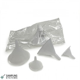 Plastic Trechters voor éénmalig (steriel) gebruik - sterile-funnel-in various-sizes