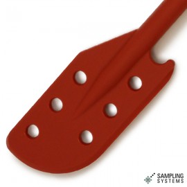 Roerspatel - red-stirrer-blade-with-holes