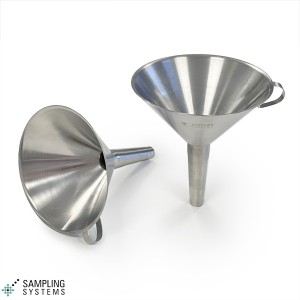 Trechter van RVS 316L - 316-stainless-funnel-A986