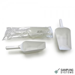 Herbruikbare kunststof poederschep - 8286-cleanroom-scoop