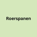 Roerspanen